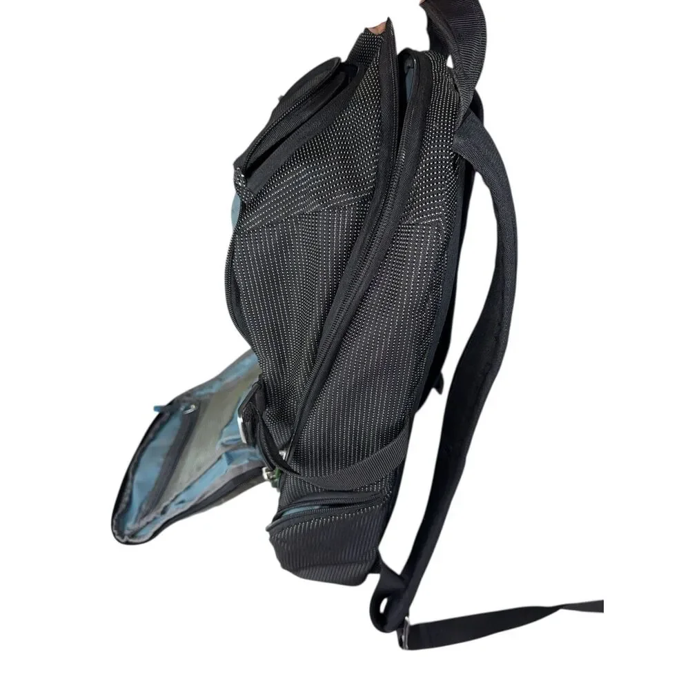 Thule Sweden Crossover Backpack Laptop Sunglasses‎ Pocket Travel Hiking Black